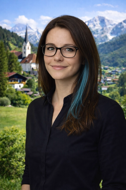 Alt:Anna-Maria – Spezialistin für UI/UX Design und digitale Markenführung.